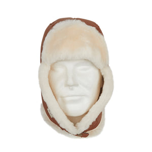 WOMEN'S SHEEPSKIN TRAPPER HAT