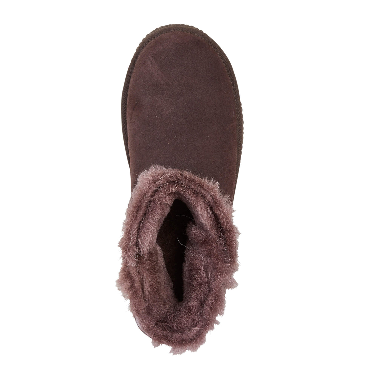 Perth | Womens Short Shearling Boots | Wide Fitting Fur Boots | Draper